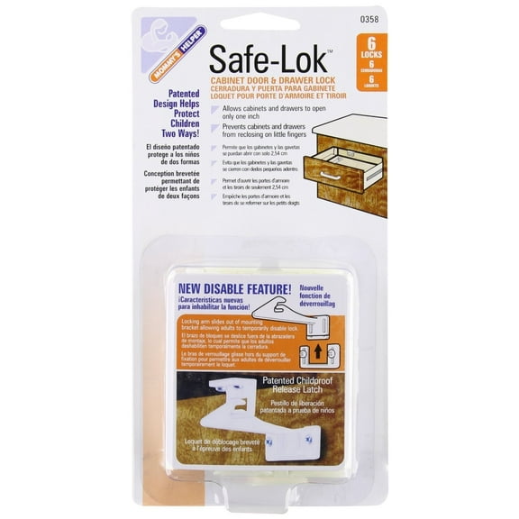 MOMMYS HELP 00358 8 SAFELOK CAB&DRW