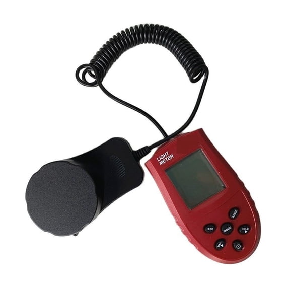 MOMO 200,000 Lux Automatic HS1010A LCD Digital Light Meter Luxmeter Lux/FC Meters Illumination Handhold Light Luminometer ,Wide Applications