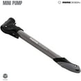 thumbnail image 1 of MOMO Design Mini Bike Pump Clever Valve Fits All- 120 PSI- Included Mount for Bike, 1 of 4