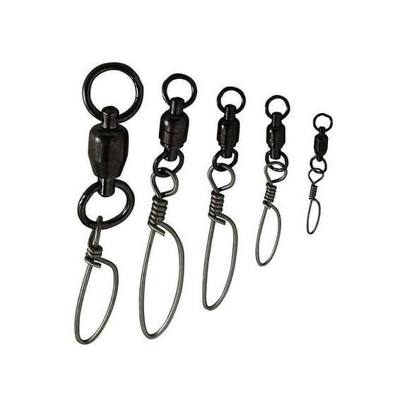 Diamond Fishing Products Diamond Rotary Ball Bearing Tournament Snap Swivels 500#