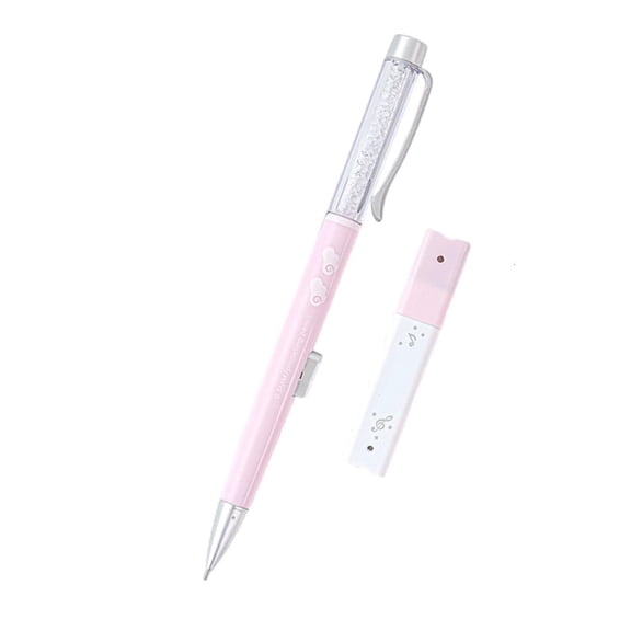 MOMOJIA 0.5mm Mechanical Pencil With Box of Refills Plastic Automatic Pencil For Writing