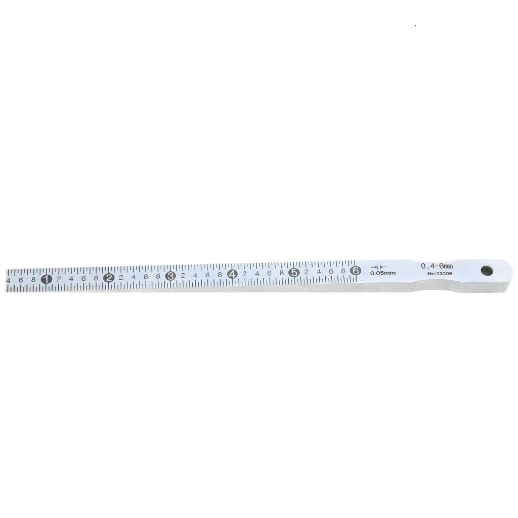 MOMOJIA Practical Taper Gauge Gage Welding Wedge Feeler Gauge Hole Measure Tool 1-15mm 0.5-10mm 0.4-6mm Woodworking Caliper