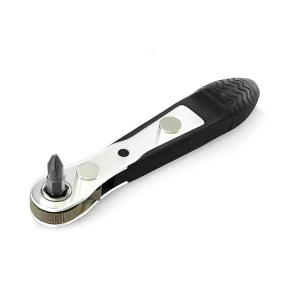 MOMOJIA Mini 1/4 inch Ratchet Screwdriver Labor Saving Tool for Maintenance Work Ratcheting Screwdriver Gadget Tools Gifts