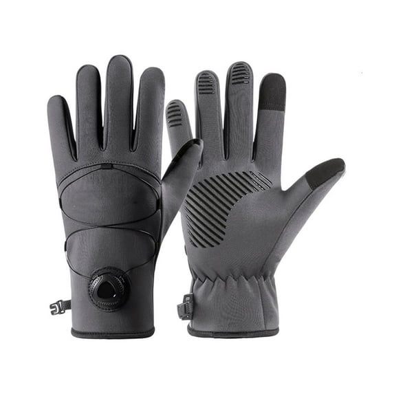 MOMOJIA 1 Pair Winter Sports Gloves With Insulated Lining Ergonomic Design Touchable Screen Compatibility Enhances Grip