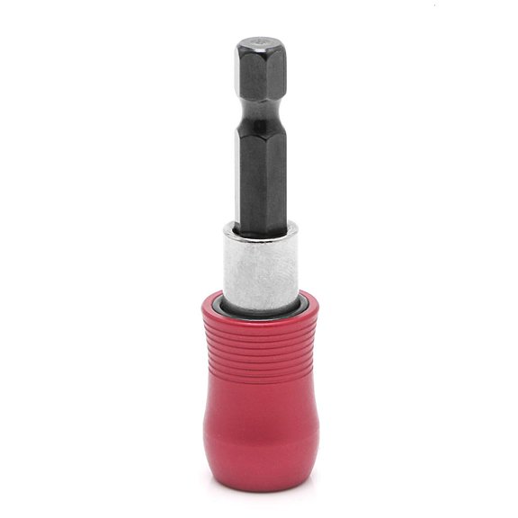 MOMOJIA 1 Pc 60mm 1/4 Inch Hex Shank Quick Release Screwdriver Bit Holder Extension Bar
