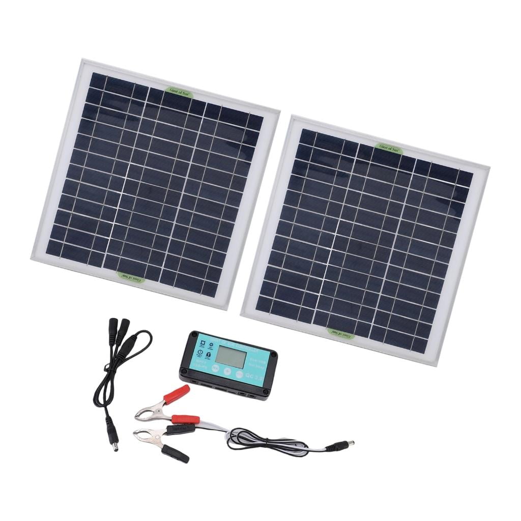 MOMOJIA 100W Solar Panel Kits Solar Panel Intelligent Fast Charging Controller Enduring