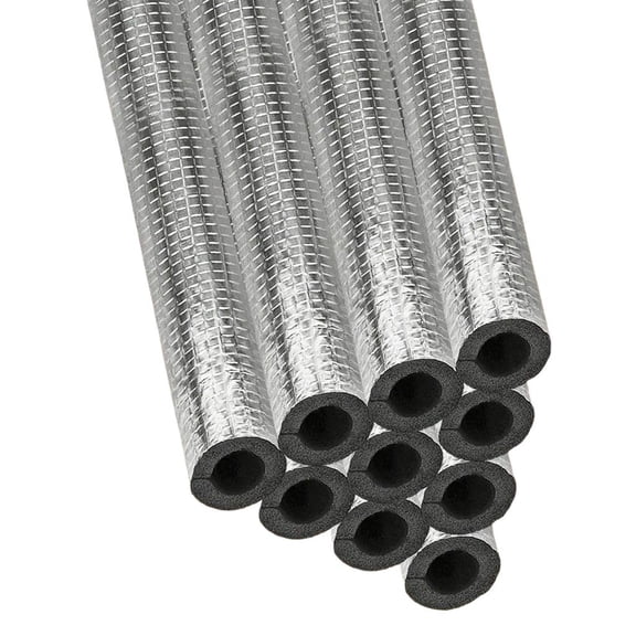 MOMOJIA 10Pcs Foam Pipe Covers Freeze Protection Cover Pipe Wrap Insulation Foam