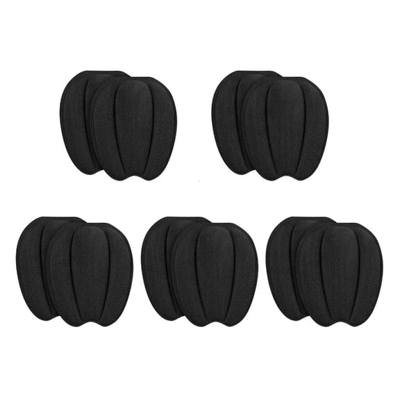 MOMOJIA 10Pcs Soft Sponge Adhesive Shoe Inserts Anti Slip High Cushion Forefoot Pad