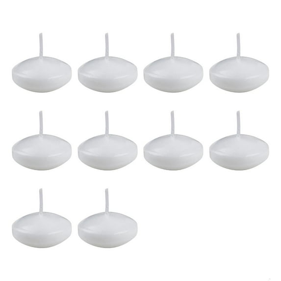 MOMOJIA 10Pcs Unscented Floating Candle Decorative Floating Candle for Wedding Pool,Valentine Day Bathtub,Christmas Decoration