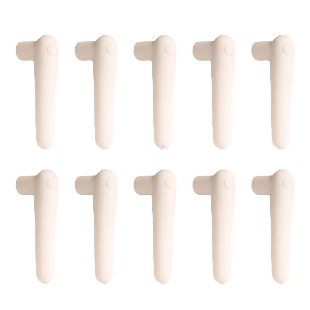 MOMOJIA 10pcs Recyclable Elastomer Handle Canopies Fixed Complimentary Multiple