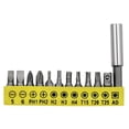 thumbnail image 1 of MOMOJIA 12pc Professional Bit SetC0rr0s10nResistant Alloy Steel with Extension Bar Bit, 1 of 9