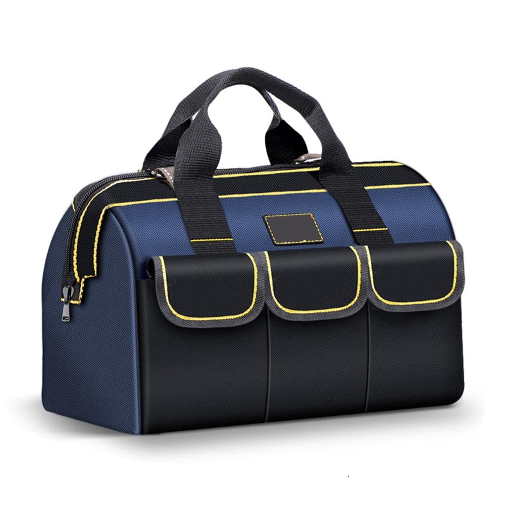 MOMOJIA 13/16/18in Large Capacity Tool Organizers Heavy Duty Tool Bag Electrician Bag