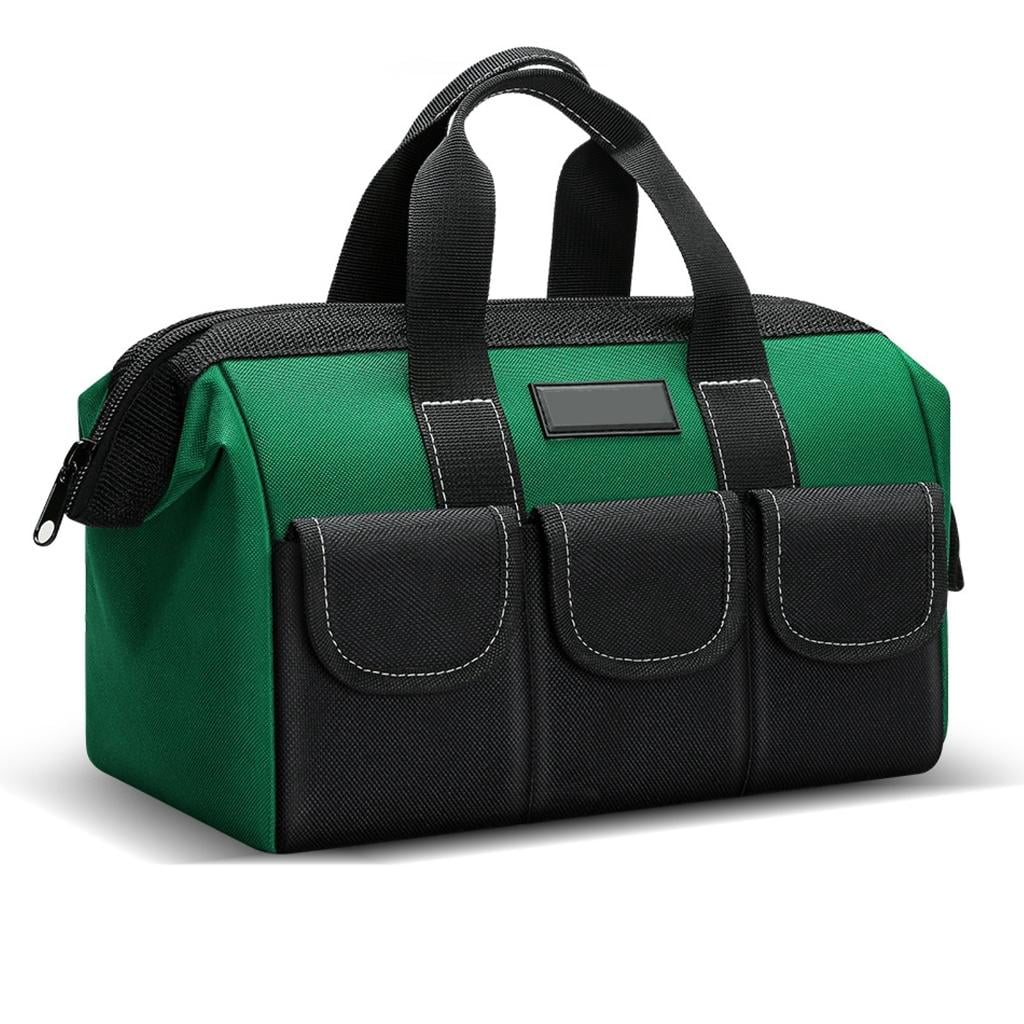 MOMOJIA 13/17/19inch Oxford Cloth Tool Bag Maintenance Storage Bag for Easy Organization Transport Tool Workshops Homes Electrician