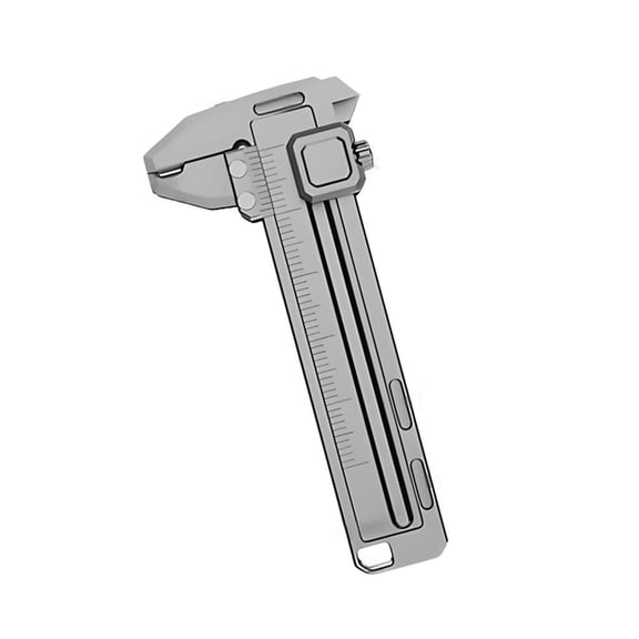 MOMOJIA 2 Piece Tool Miniature Calipers Multifunctional Design For Everyday Carry And Repair