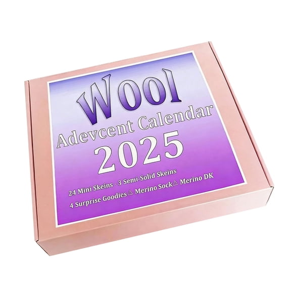 MOMOJIA 2025 Festive Yarn Countdown Craft Calendar Inspiring Daily Creative Projects