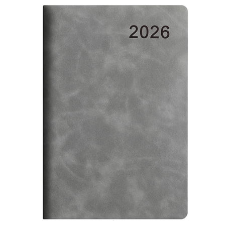 MOMOJIA 2026 Academic Planner Daily Journal 360 Pages Dated Softcover1eatherDay Planner For Daily Scheduling 8.46x5.7Inch