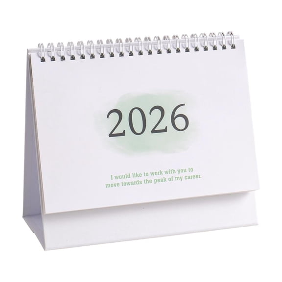 MOMOJIA 2026 Color Check in Calendar (English Version)
