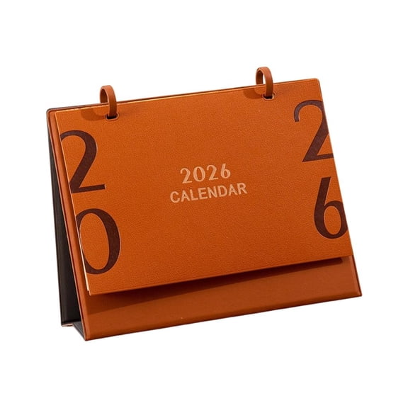 MOMOJIA 2026 Desktop Calendar Monthly Planner with1eatherStand 12 Month from Jan to Dec For Daily Scheduling 220x175mm