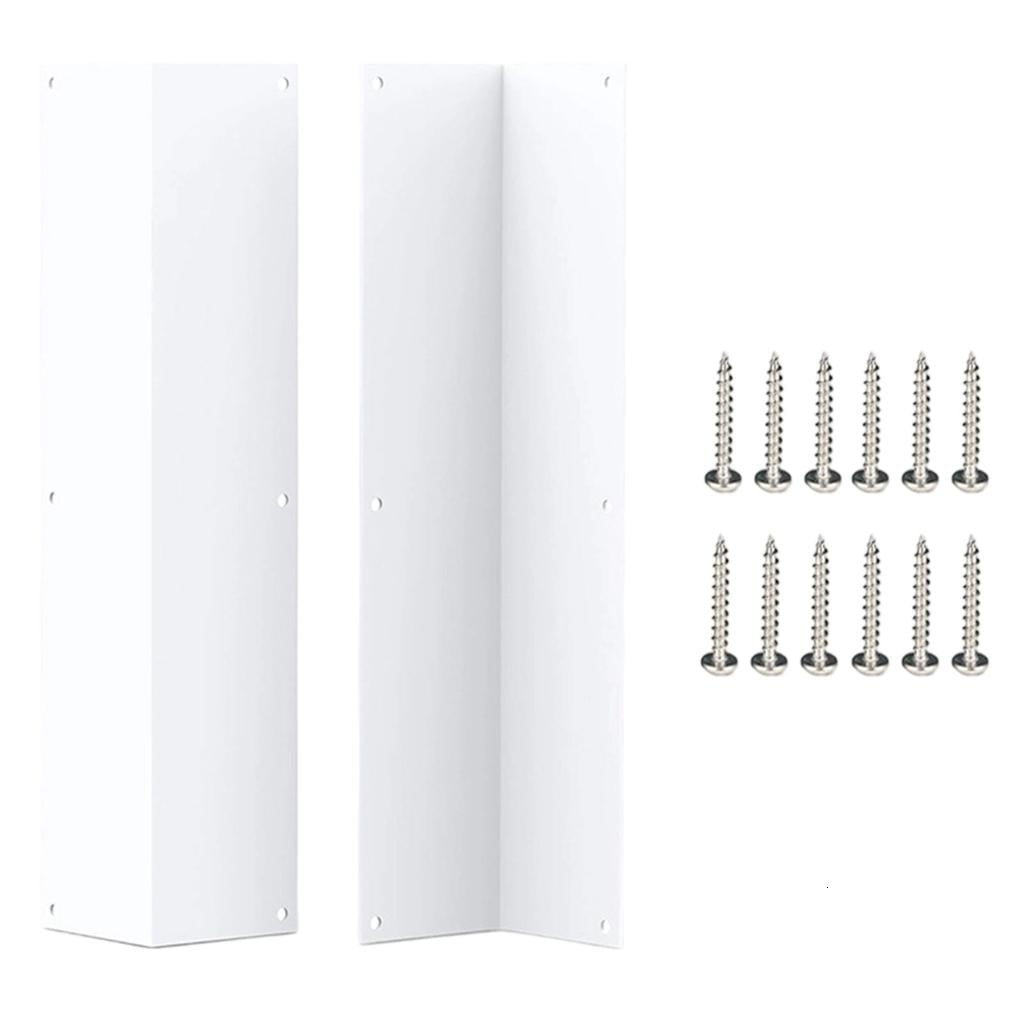 MOMOJIA 2Pcs Heavy Duty Metal Corner Guards Outdoor Corner Protectors Replacemen