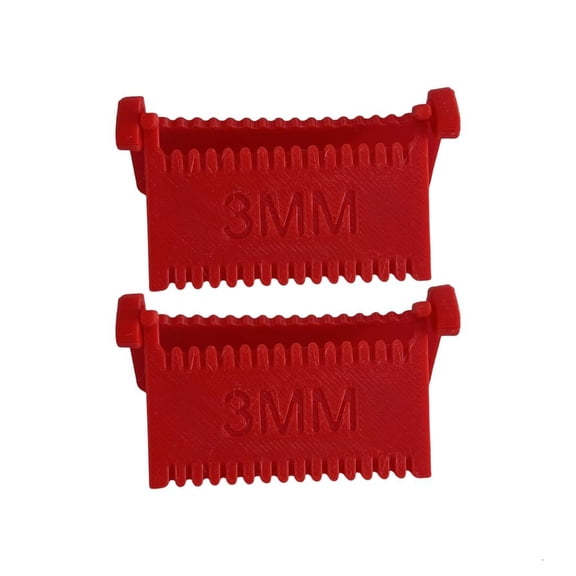 MOMOJIA 2Pcs Hinged Sewing Template Ruler Plastic Quilting Measuring Tool Edges Locking Stitching Guide for Fabric Stitching