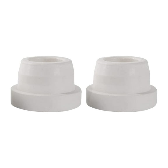 MOMOJIA 2x Outside Pool Ladder Bumpers for Inground Pool Ladder Rubber End Caps