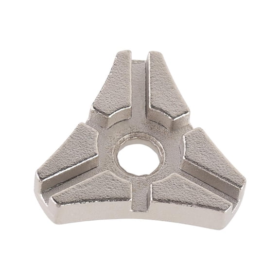 MOMOJIA 3 Size Triangular 6 Port Spoke Carbon Steel Silver Bike Repair Tool Wheel