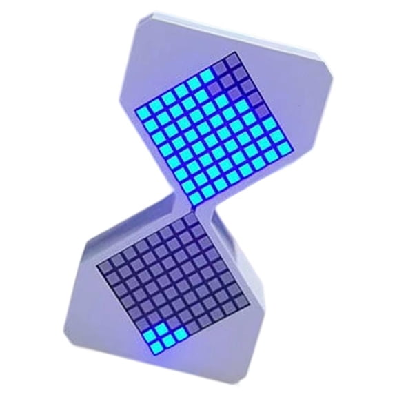 MOMOJIA 30 Minutes Programmable LED Hourglass Timer Rechargeable Tabletops Night Light