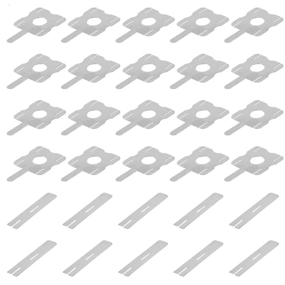 MOMOJIA 30Pieces Welding Battery Connector Sheet Tabs For Stable Power Tool Battery Packs Electric Tool And Devices DIY Assembly