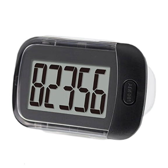 MOMOJIA 3D Sensors Pedometer With Large Screen Back Clip For Accurate Step Tracking