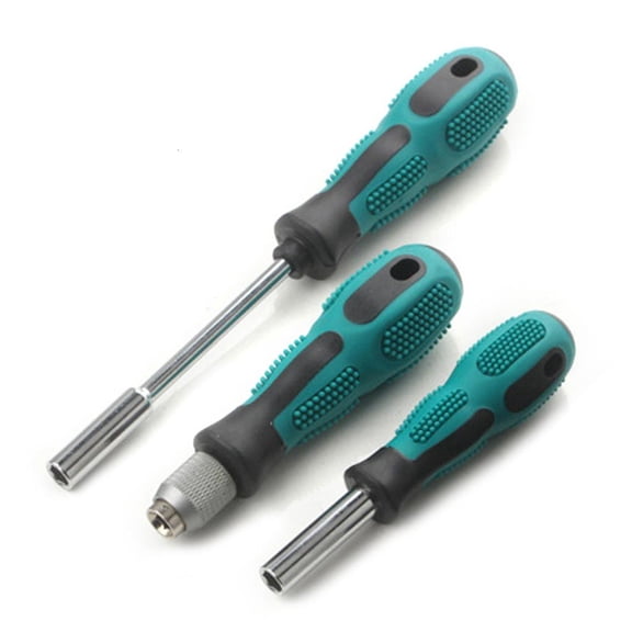 MOMOJIA 3Pieces 1/4Inch Hex Bit Holder Handle Set for Smooth and Effective Repairs Tools