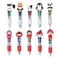 thumbnail image 1 of MOMOJIA 4 Color-in-1 Writing Pens Retractable Colored Ballpoint Pen for Color Coding, 1 of 15