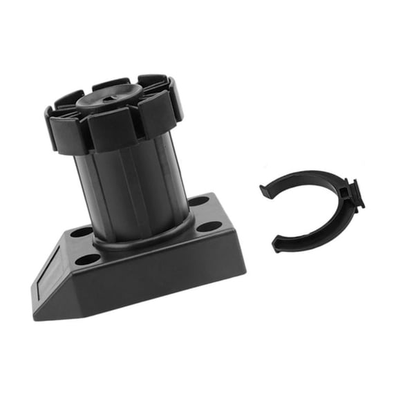 MOMOJIA 4 Pieces Adjustable Cabinet Legs Durable Plastic Home Balance Parts Quick Fitting Upgrades for Stability On Uneven Floors