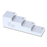 MOMOJIA Calibration Test Block 4 Step High-Precision Block Thickness Gauge/Flaw Detector