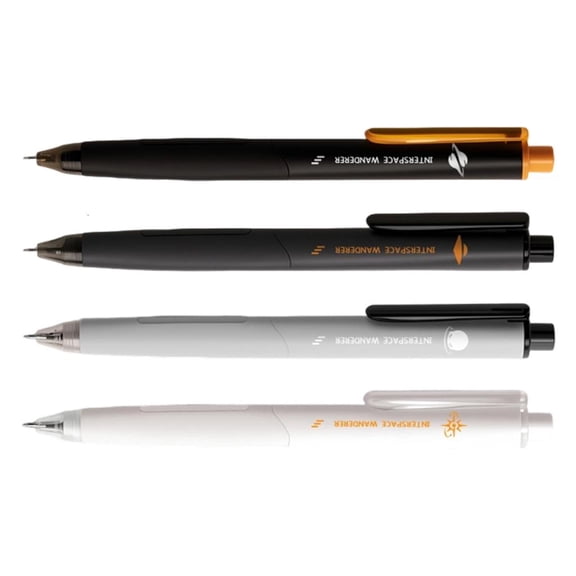 MOMOJIA 4PCS Retractable Gel Pen 0.5MM Black Inks Quick Dry Ergonomic Grip Gel Pen Office Writing Tool for Daily Note Taking