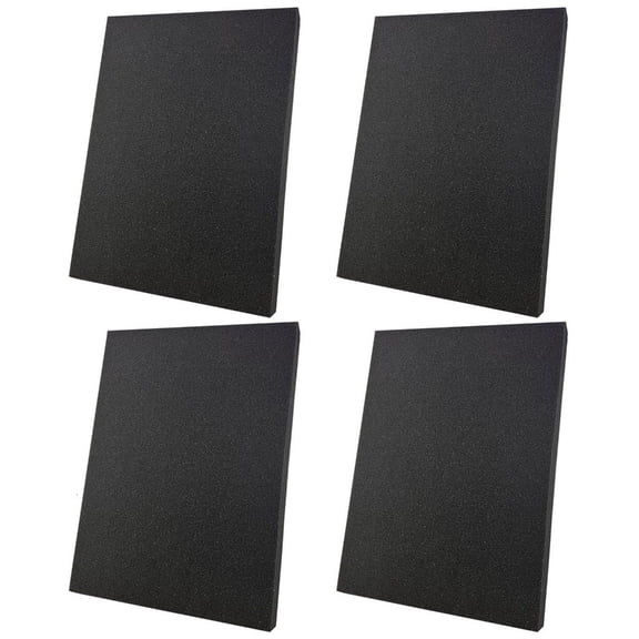 MOMOJIA 4Pcs Polyurethane Foam Board 16x12inch High Resilience Customizable Protector