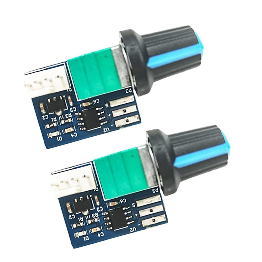 MOMOJIA 4Pin PWM Fan Controller For PC Cooling Systems Reverse Polarity 