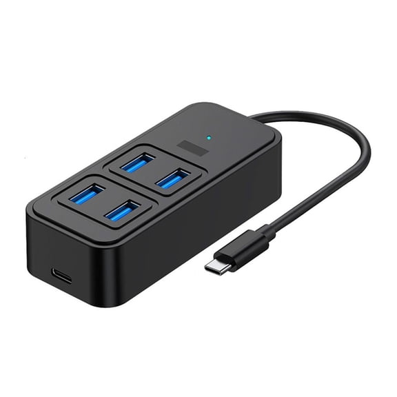 MOMOJIA 5 Port USB3.0 Splitter Fast Speed Data Sync Expandable Adapter Plugs Play Support Multiple Systems