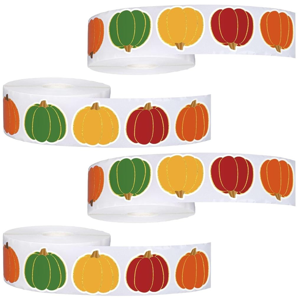 MOMOJIA 500Pcs Expression Sticker Roll Set for Educational Toys and Art Supplies