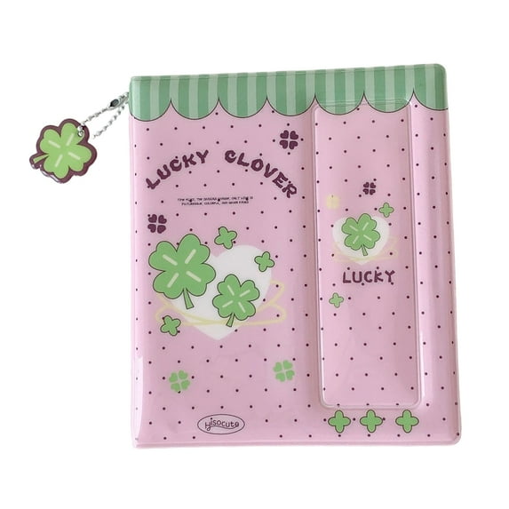 MOMOJIA 6Inch Photo Album Card Organiser 20 Pockets Photo Card Folder Photocard Collection Album for Sticker Note Paper Picture