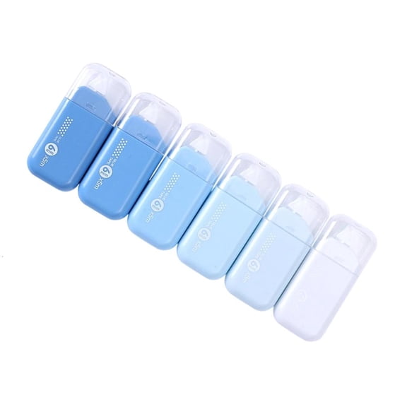 MOMOJIA 6pcs Color Changing Removable Dot Dispensing Pens Double Sided Precise Tip Craft