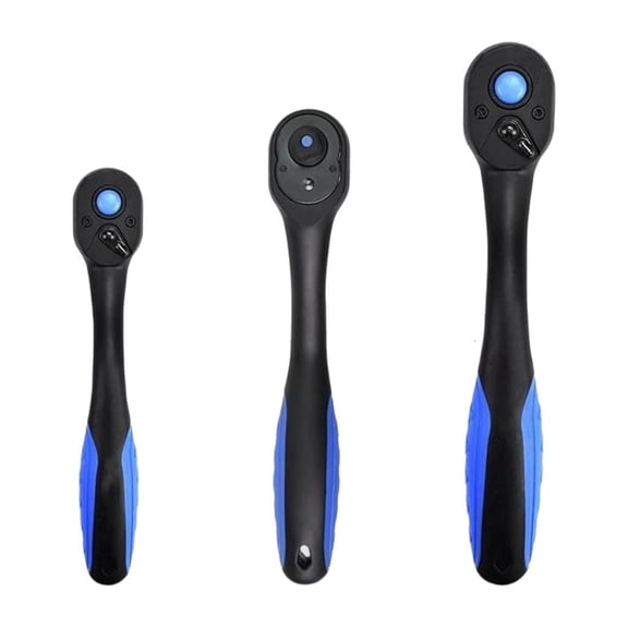 MOMOJIA 72Tooth Ratcheting Wrench 3Piece Kit With Ergonomic Handle Bidirectional Design Durability Hardened Steel Construction