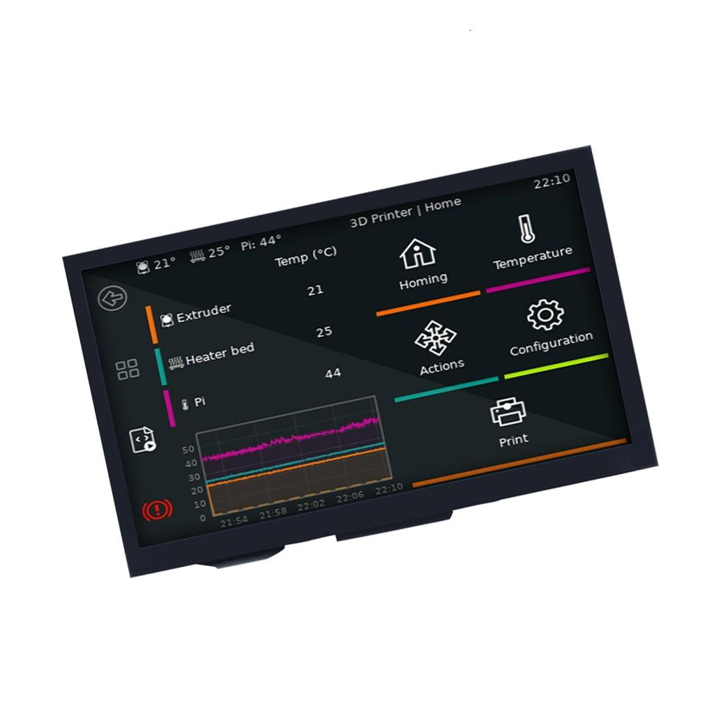 MOMOJIA 7inch Touchable Screen Monitor 5 Point Capacitive Control 3D ...