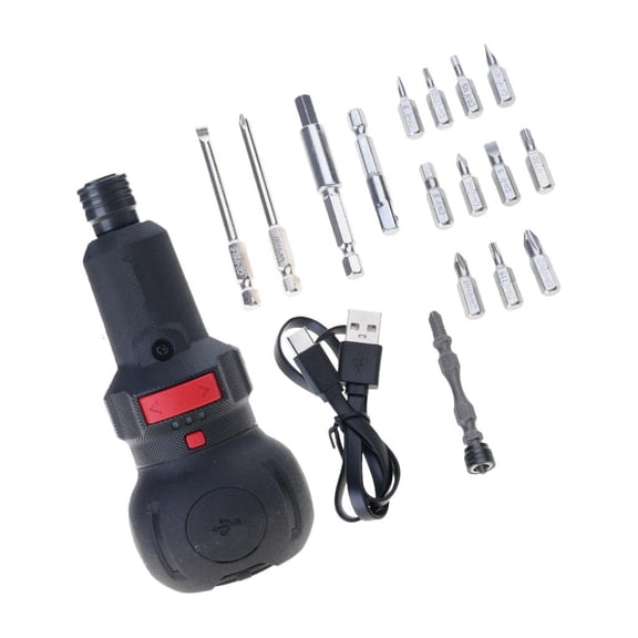 MOMOJIA 800mAh Electric Screwdriver Cordlessly Tool With LED Illumination 2N.m Torques Manual Automatic Mode Instantly Start