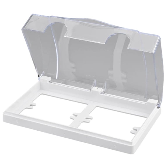MOMOJIA 86 Type Socket Waterproof BoxSp1ashGuard Cover for Bathroom, Kitchen, Balcony