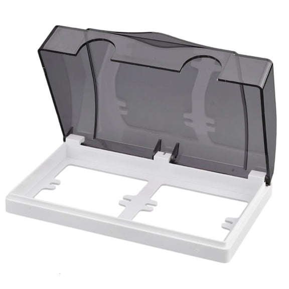 MOMOJIA 86 Type Socket Waterproof BoxSp1ashGuard Cover for Bathroom, Kitchen, Balcony