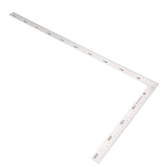 MOMOJIA 90 Degree Framing Square Ruler Right Angles Ruler Measuring Ruler Layout Tool