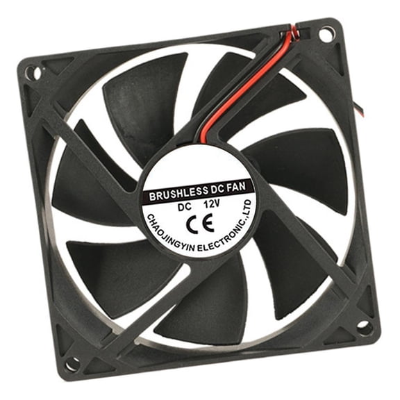 MOMOJIA 9225 Computer Cooling Fan 92mm Low Noise Design ABS High Airflow Solution 5/12/24V for 3D Printers and Server Racks
