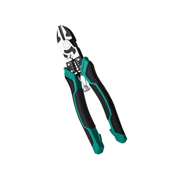 MOMOJIA 9Inch MultiFunctional Diagonal Pliers Ergonomic Needle Nose Plier for Wire Stripping Crimping Holding in Electrical Work