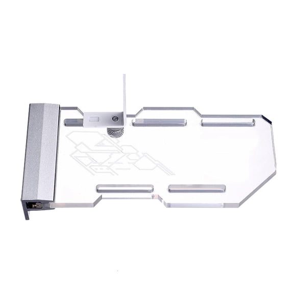 MOMOJIA ARGB Lighting Compatible Adjustable GPU Bracket Multiple Hole Acrylic Structure