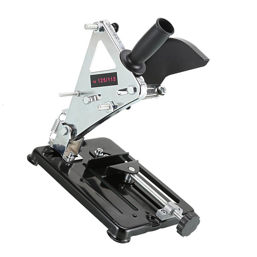 MOMOJIA Adjustable Angles Grinder Stand Mounting Bracket Stabilizers For 100-125mm Grinder Tool Mount With Solid Cast Iron Base